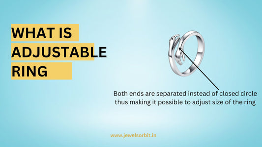 An illustration of what is an adjustable ring