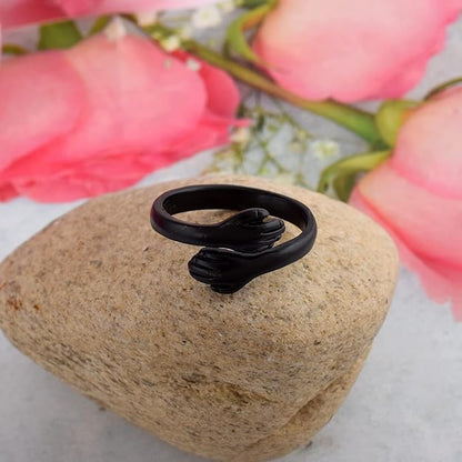 Adjustable Hug Hand Ring