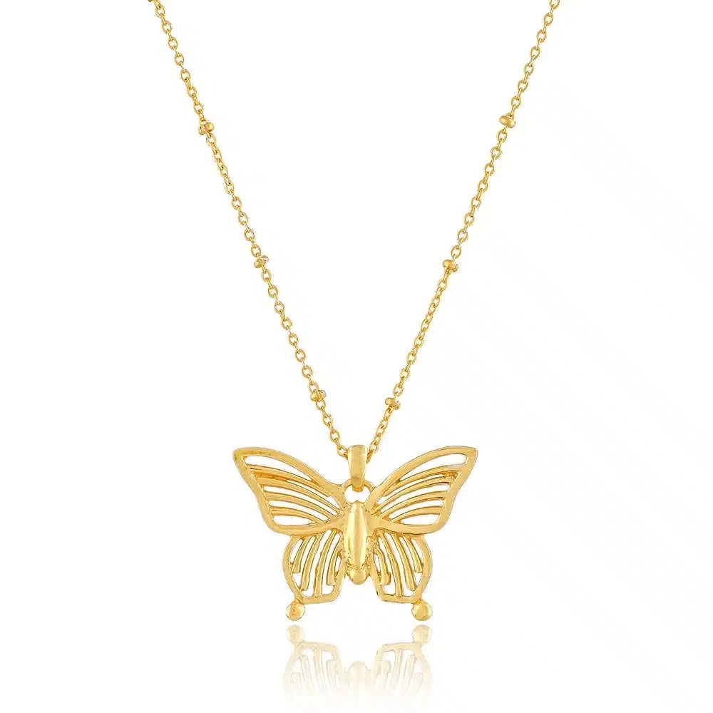 Beautiful Butterfly Necklace Pendant | Medium Size
