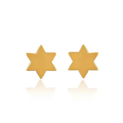 Lightweight Star Shape Studs Earrings | Small