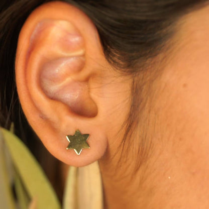 Lightweight Star Shape Studs Earrings | Small